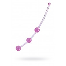 Шарики анальные Dream Toys, фиолетовые, 15,5 см