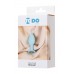 Анальный страз ToDo by Toyfa Brilliant, силикон, мятный, 7 см, Ø 2,8 см, 26 г