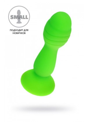 Анальная втулка A-Toys by TOYFA Terg, силикон, зеленый, 10 см