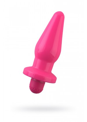 Анальная втулка TOYFA POPO Pleasure, TPR, розовая, 13,6 см