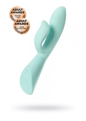 Вибратор с функцией TouchSensor JOS SENSY, силикон, мятный, 20 см