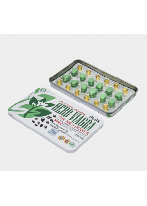 Мужской возбудитель, Herb Viagra Plus, 1 таблетка и 1 питательный шарик