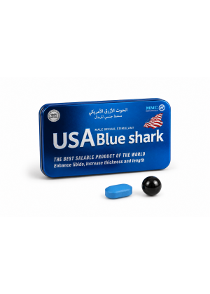 Мужской возбудитель, USA Blue Shark, таблетка + витамин, 1 шт. Мужской возбудитель, USA Blue Shark, таблетка + витамин, 1 шт.
