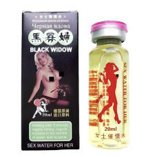 Возбуждающие капли для женщин "Черная вдова - BLACK WIDOW", 20 мл. 1 флакон