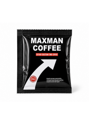 Возбуждющий кофе, мужской, Maxman coffee, 1 шт.