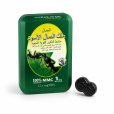 Мужской возбудитель "черный королевский муравей" Black Ant King Super, 1 шт.