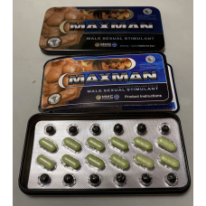Мужская виагра, Max Man, таблетка, 1 шт.