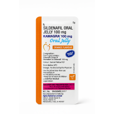 Мужской возбуждающий гель, Kamagra 100 mg, апельсин, 5 мл.