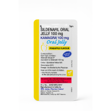 Мужской возбуждающий гель, Kamagra 100 mg, ананас, 5 мл.