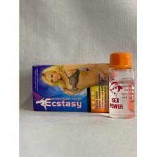 Женский возбудтель "Ecstasy", капли+порошок, 7 мл.