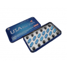 Мужской возбудитель, USA Blue Shark, таблетка + витамин, 1 шт.