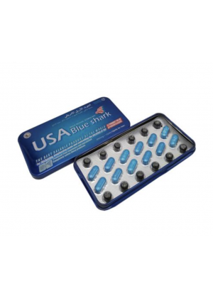 Мужской возбудитель, USA Blue Shark, таблетка + витамин, 1 шт.
