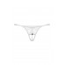 Стринги открытые с украшением SoftLine Collection, белый, S/L