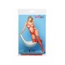 Костюм-сетка Candy Girl Britney красный, OS