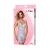 Комбинация и стринги Candy Girl Phoebe, кружево, сетка, белый, XL