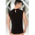 Костюм мужской SoftLine Collection (майка, шорты), черный, XL