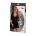 Нижнее платье и стринги Candy Girl Ashlynn, кружево, черный, XL