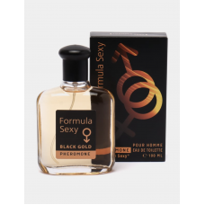 Туалетная вода Formula Sexy Black Gold, с феромонами, мужская, 100 мл