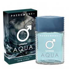 Туалетная вода PHEROMONE+ LOVELAS, Aqua, мужская, 100 мл