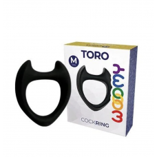 Эрекционное кольцо Toro, от Wooomy, черное, (M)