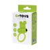 Виброкольцо на пенис A-Toys by TOYFA, силикон, зеленое, Ø 3,1 см