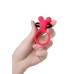Эрекционное виброкольцо на пенис A-Toys by TOYFA, силикон, розовое, Ø 3,1 см