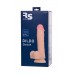 Фаллоимитатор RealStick Silicone Chris H, телесный, 17,5 см