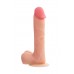 Фаллоимитатор RealStick Silicone Henry C, телесный, 25 см