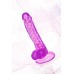Реалистичный фаллоимитатор A-Toys by TOYFA Celiam, TPE, фиолетовый, 20,5 см