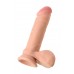 Реалистичный фаллоимитатор TOYFA RealStick Elite DILDO, TPR, телесный, 20 см