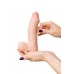 Реалистичный фаллоимитатор My Babe by RealStick My Treasure, TPE, телесный, 18,5 см