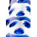 Двусторонний фаллоимитатор Sexus Glass, Сткекло, Прозрачный, 22см