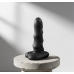 Нереалистичный фаллоимитатор,  Unicorn Mini Black (12,5*3,5 см)