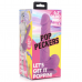 Реалистичный фаллоимитатор на присоске, Pop Peckers, фиолетовый, 19х3.8 см