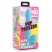 Реалистичный фаллоимитатор на присоске, Pop Peckers, голубой, 19х3.8 см