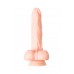 Реалистичный фаллоимитатор TOYFA A-Toys, TPE, Телесный, 14 см