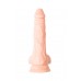 Реалистичный фаллоимитатор TOYFA A-Toys, TPE, Телесный, 14 см