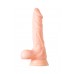 Реалистичный фаллоимитатор TOYFA A-Toys, TPE, Телесный, 14 см