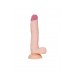 Реалистичный гибкий фаллоимитатор A-Toys by TOYFA Minc, TPE, 21 см