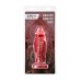 Вибратор Black&Red by TOYFA Monster Saur, силикон, красно-черный, 21,7 см