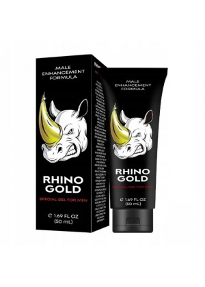 Мужской гель для улучшения эрекции/продление, Rhino Gold, 50 мл