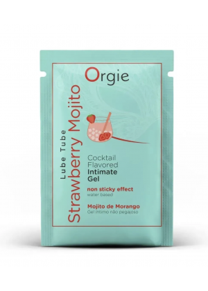 Съедобный лубрикант на водной основе Orgie Клубничный мохито 2 мл (пробник) Съедобный лубрикант на водной основе Orgie Клубничный мохито 2 мл (пробник)