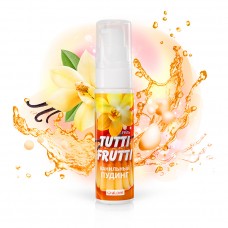 Съедобная гель-смазка TUTTI-FRUTTI для орального секса со вкусом ванильный пудинг, 30 гр