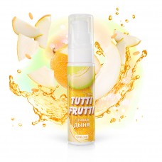 Съедобная гель-смазка TUTTI-FRUTTI для орального секса со вкусом сочная дыня 30г