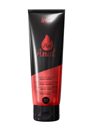 Интимный гель на водно-силиконовой основе разогревающий, Intt Hot Anal, 100 мл
