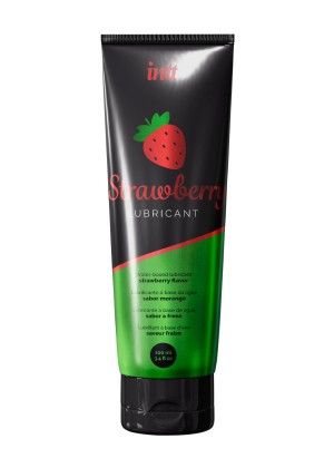 Оральный лубрикант с ароматом и вкусом клубники, Intt Strawberry Lubrificant, 100 мл
