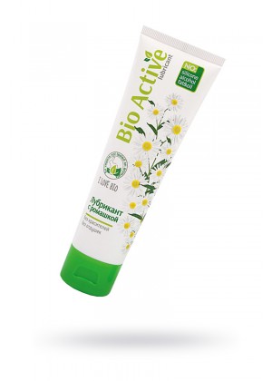 Гель-лубрикант «BIO ACTIVE» с ромашкой и д-пантенолом, 100 г