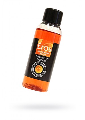 Масло массажное EROS, c ароматом персика, 50 мл