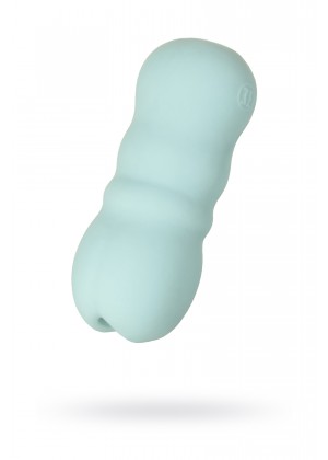 Мастурбатор нереалистичный MensMax FEEL 3, TPE, синий, 14,2 см