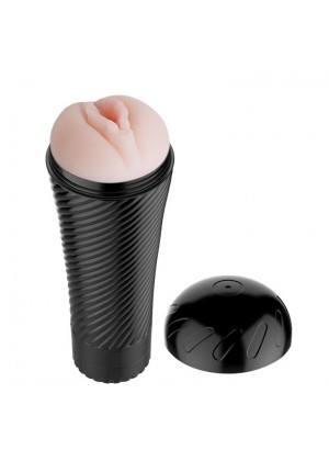 Реалистичный мастурбатор с вибрацией, Pink Pussy